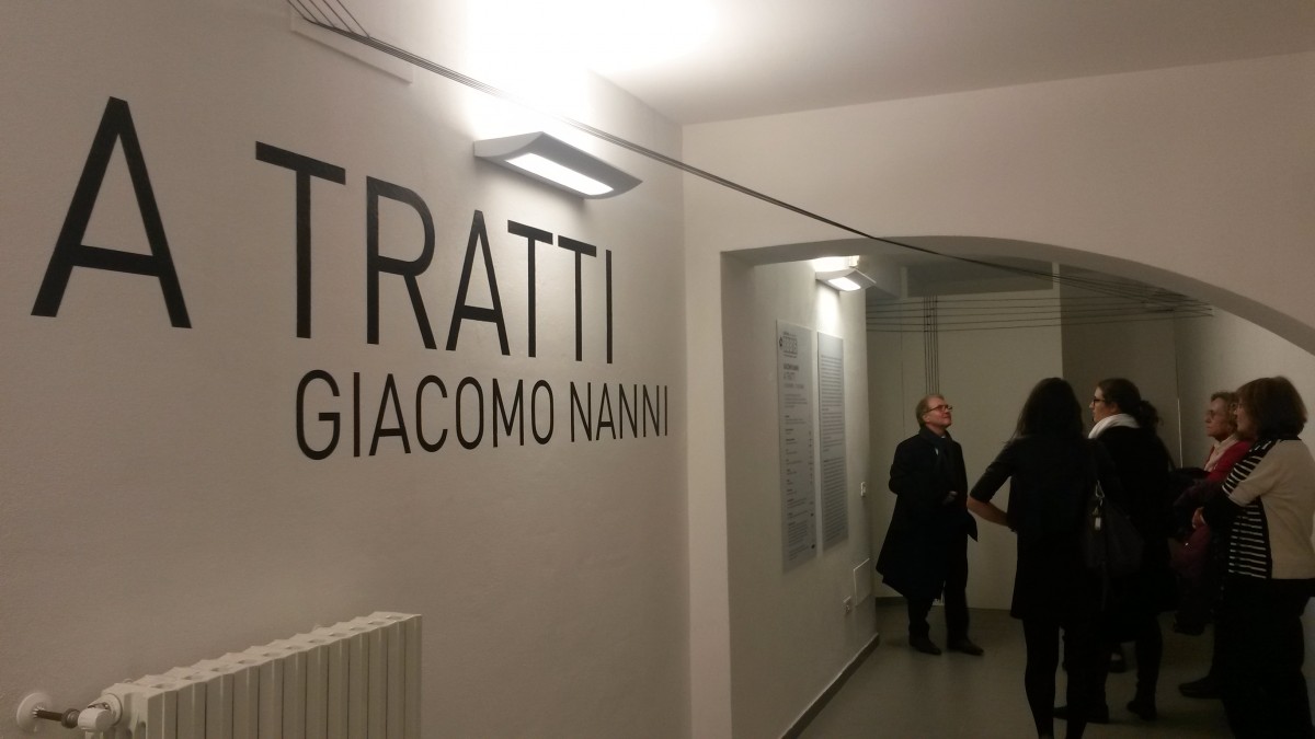 Foto da Bologna: inaugurazione mostra di Giacomo Nanni